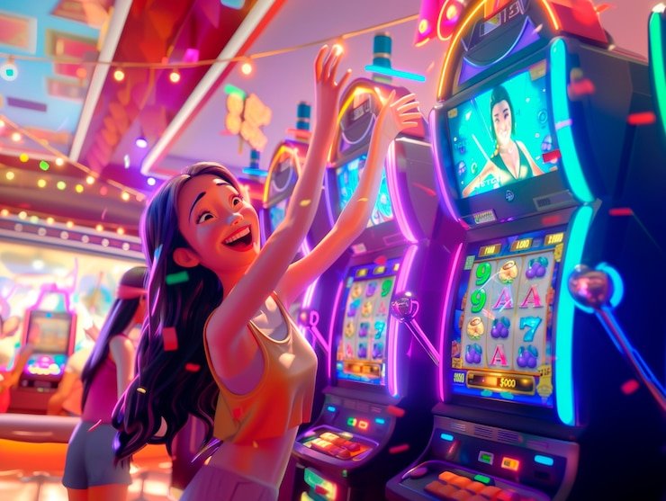 Fishing Arcade gameplay screen